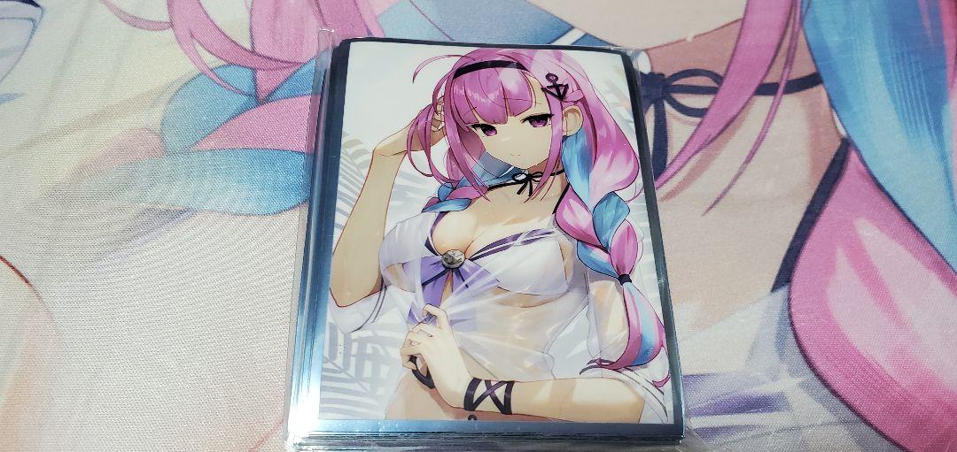 Unopened Sleeve Playmat Set hololive Minato Aqua