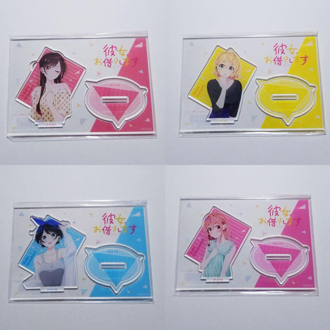 Rent-A-Girlfriend ONKYO Acrylic Stand All Types Set