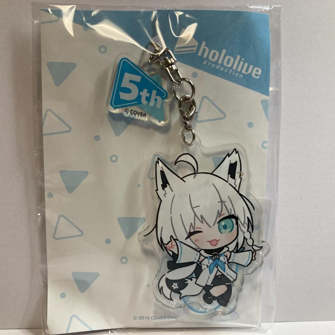 Fubuki Shirakami Acrylic Stand Keychain Hololive