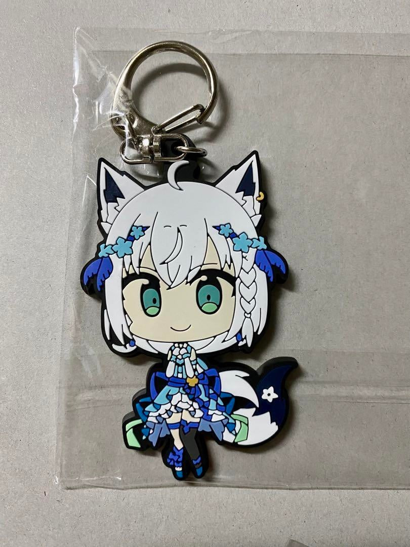 Fubuki Shirakami Random Rubber Key Chain Aquarium Comic Market c101