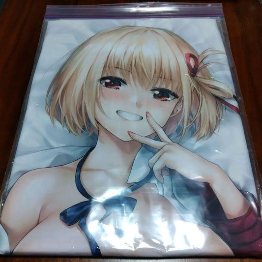 Otter Party Genuine Ricoris Recoil Nishikigi Chisato Body Pillow Cover