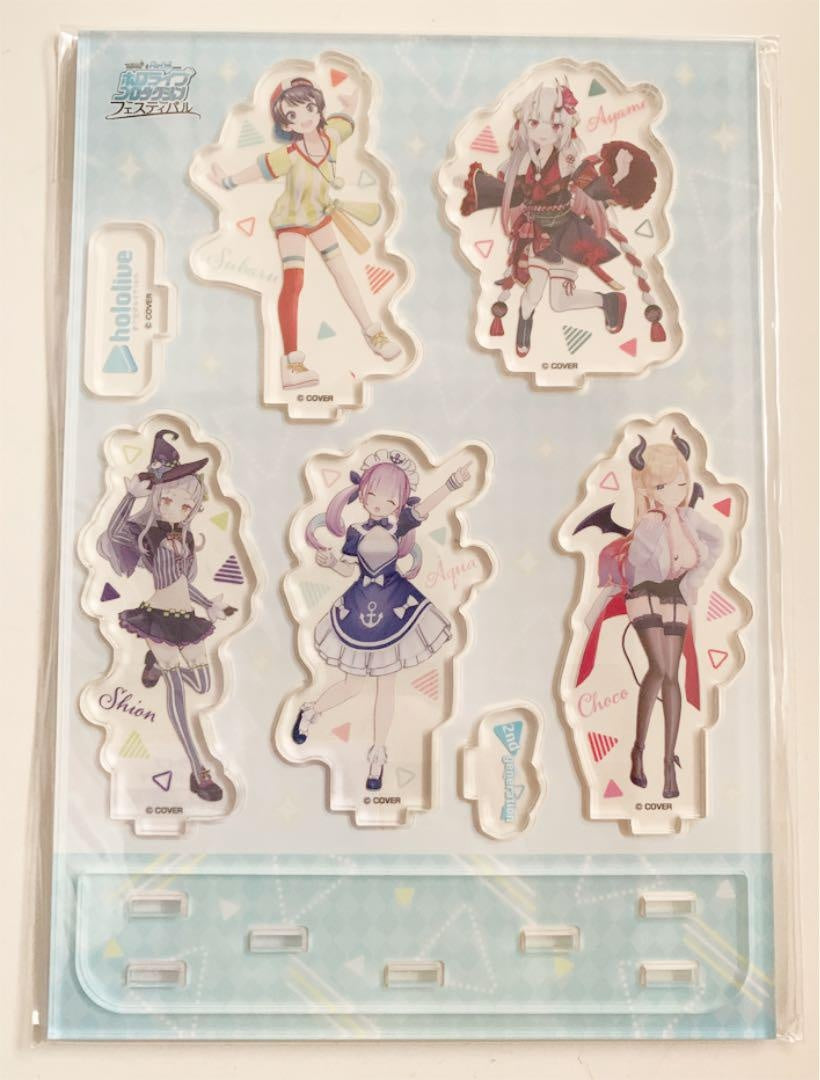 hololive Acrylic Stand Diorama 2nd Generation Festival ver