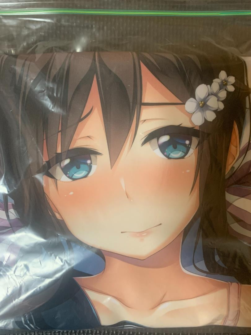 Used Genuine Dakimakura Cover Pillow Case Takanashi Shiori "Aikagi" Azarashi Soft