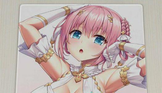 Princess Connect Pricone Yui Playmat Mouse Pad Rubber Mat