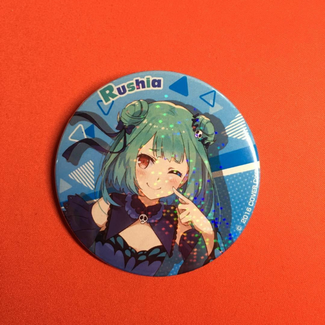 hololive Uruha Rushia Can Badge Festival Limited