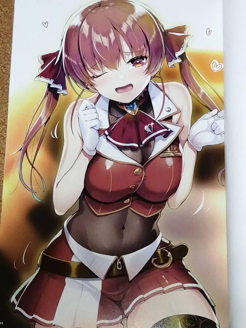 hololive Houshou Marine Akajin Illustration Collection