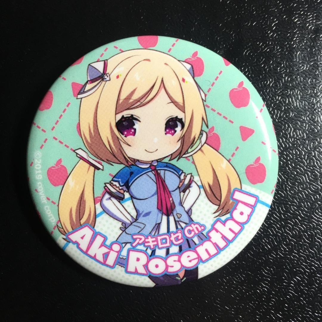 Hololive Aki Rosenthal Can Badge hololive