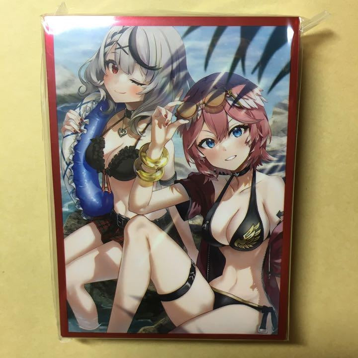 Sakamata Chloe Takane Rui Hololive Card Sleeve White Tsumegusa Swimsuit
