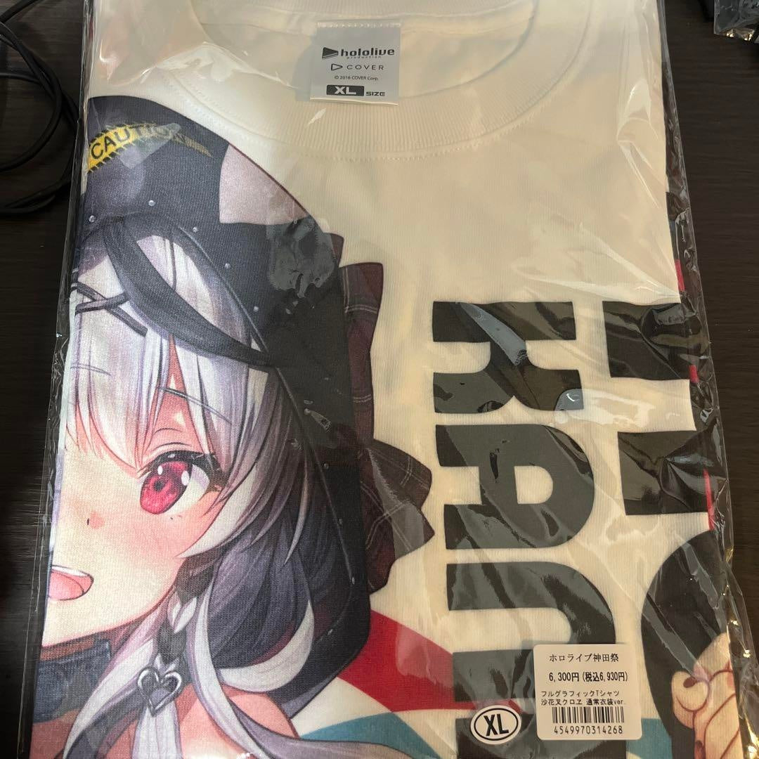 hololive Kanda Festival Full Graphic T-shirt Sakamata Chloe Normal Costume ver XL