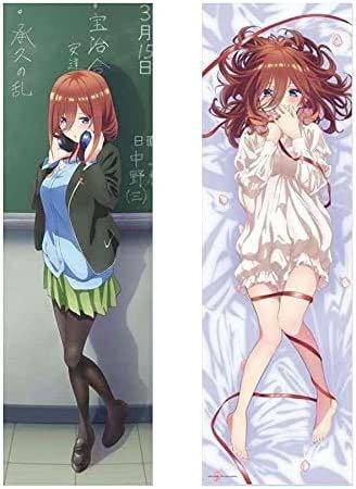 The Quintessential Quintuplets Drawing Dakimakura Cover Premium Miku Nakano