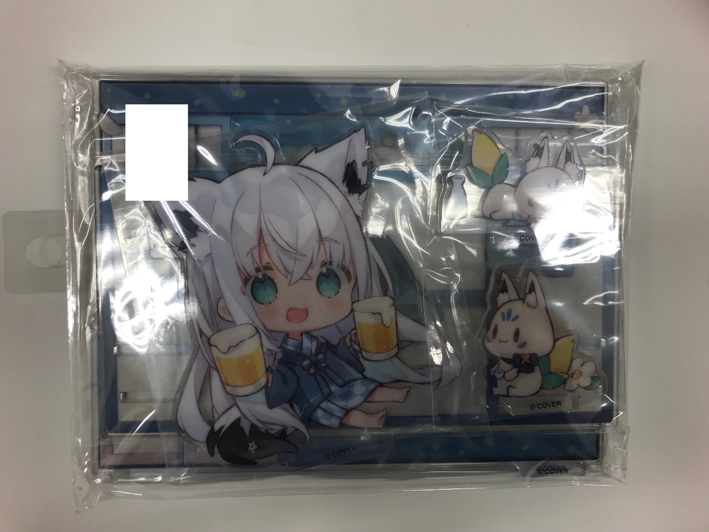 hololive hololive 5th anniversary commemorative acrylic diorama stand Shirakami Fubuki