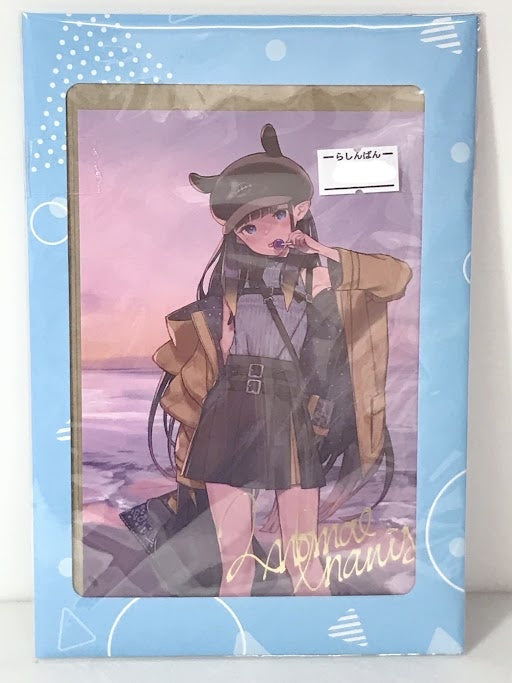 hololive hololive birthday commemoration 2023 foil stamped copy Handwritten Signatureed postcard Ninomae Ina nis