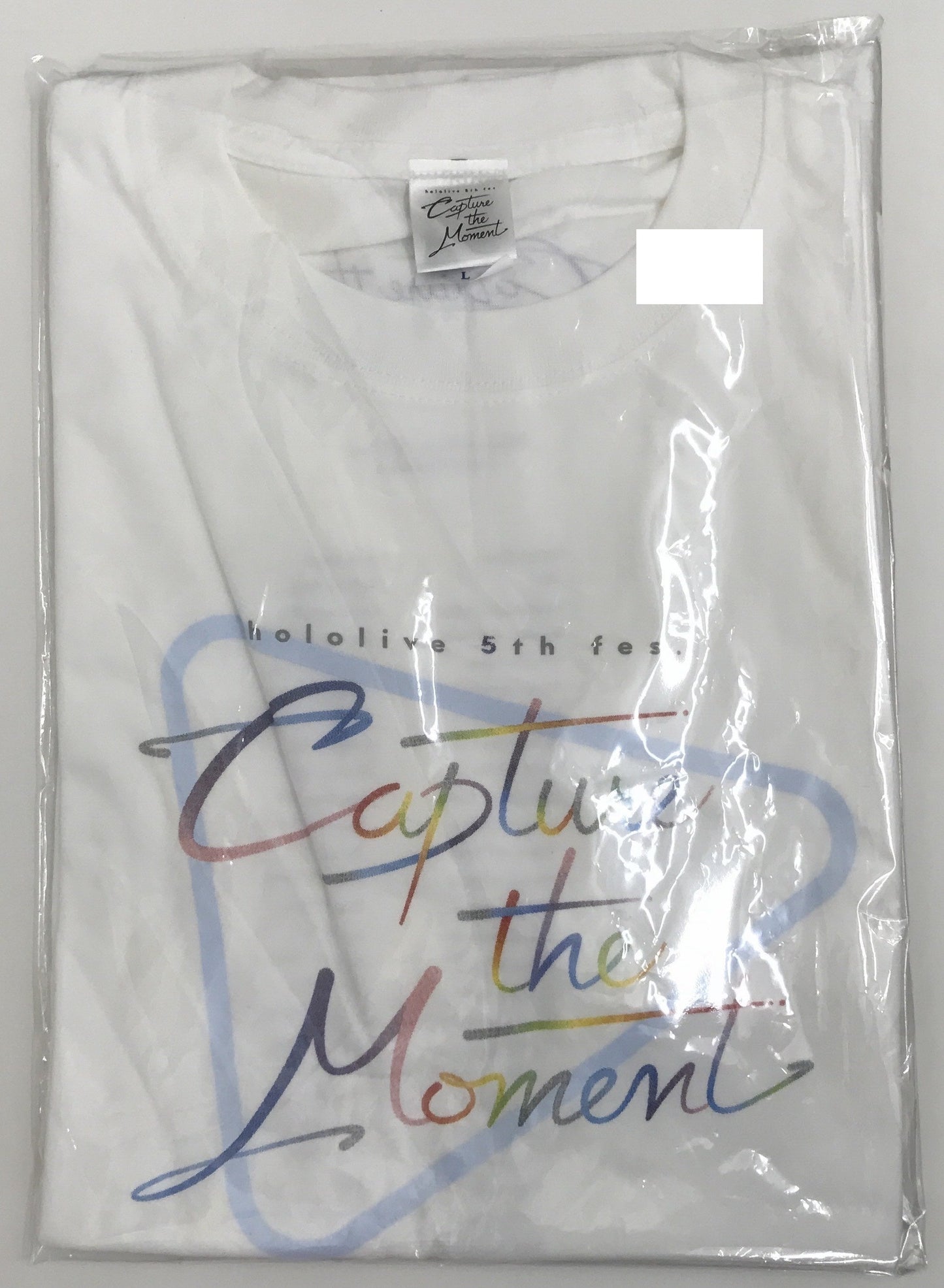 hololive hololive hololive 5th fes. Capture the Moment T-shirt White L size hololive SUPER EXPO 2024