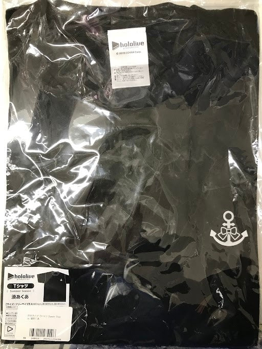 MOVIC hololive T-shirt Summer Season Minato Aqua