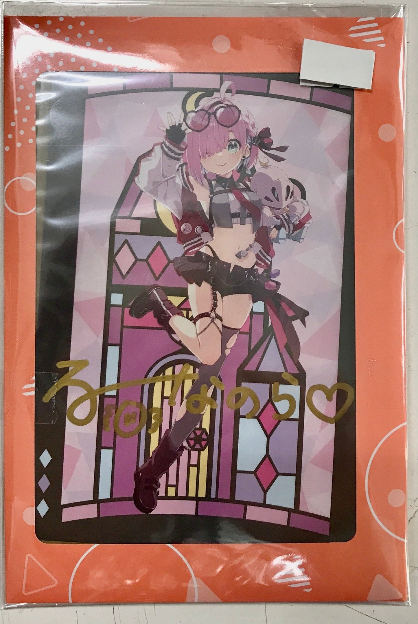 hololive hololive New Costume Commemoration 2023 Handwritten Signatureed Postcard Himemori Luna