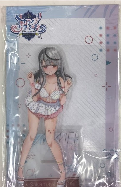 hololive hololive hololive Summer 2022 3D acrylic stand Shiny Wave ver. Sakamata Chloe