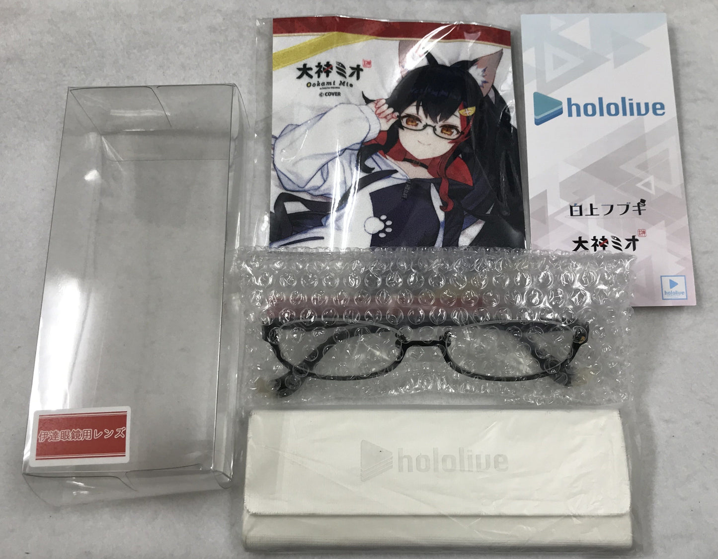 Butler glasses eyemirror hololive x Butler glasses eyemirror glasses Ookami Mio model