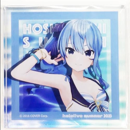 hololive hololive Summer 2023 Acrylic Block Hoshimachi Suisei