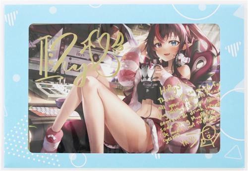 hololive Cover Hololive Birthday Anniversary 2022 Foil Stamped Copy Sign Postcard with Message IRyS