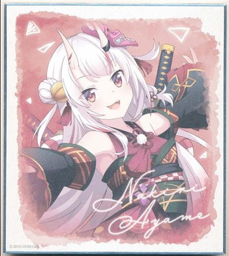 hololive hololive hololive SUPER EXPO 2022 Trading Mini Shikishi vol.1 0th generation Inonaka Music 2nd generation Nakiri Ayame hololive SUPER EXPO 2022