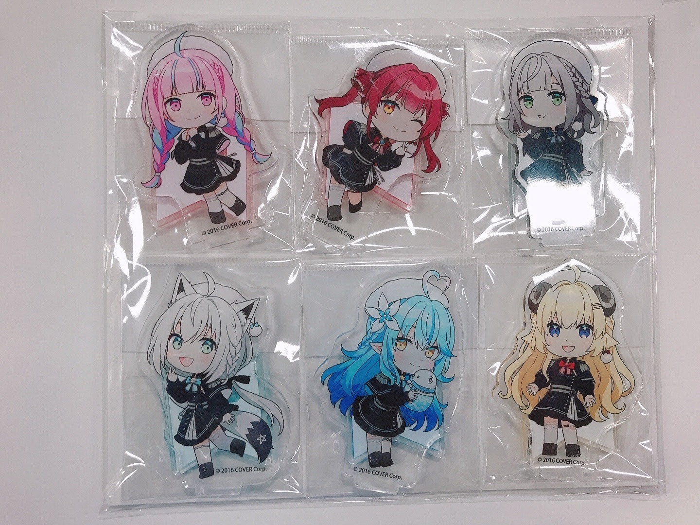 hololive Chugai Mining Hololive Trading Acrylic Stand Mini Character Ver. Complete Set