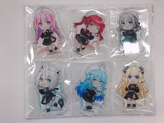 hololive Chugai Mining Hololive Trading Acrylic Stand Mini Character Ver. Complete Set