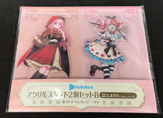 FamilyMart hololive acrylic stand set of 2 B Mori Calliope Kureiji Ollie