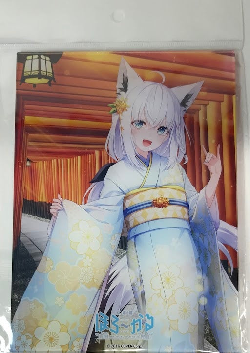 hololive holokaru Kyoto edition acrylic panel Shirakami Fubuki