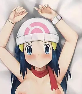 Sea Otter Party Pocket Monsters Pokemon Hikari Dakimakura Cover Pillow Case