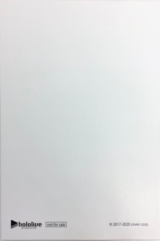 hololive hololive birthday commemorative Handwritten Signatureed postcard Roboco-san