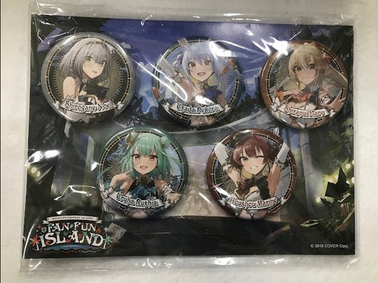 hololive hololive HOLOLIVE FANTASY 1st LIVE FAN FUN ISLAND Can Badge Can Badge Set HOLOLIVE FANTASY 1st LIVE FAN FUN ISLAND