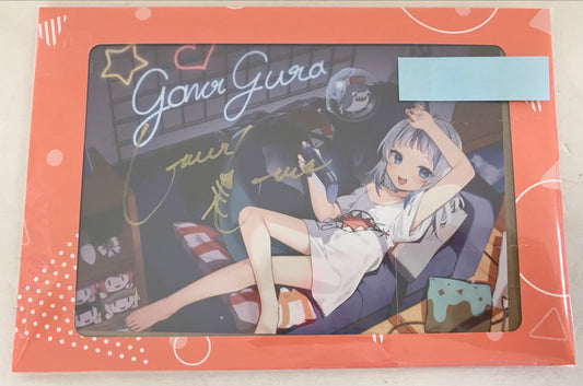 hololive hololive Birthday Anniversary 2023 Handwritten Signatureed Postcard Gawr Gura