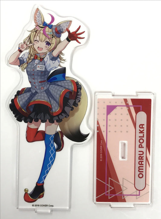 hololive hololive in Fuji-Q Highland Acrylic Stand Omaru Polka