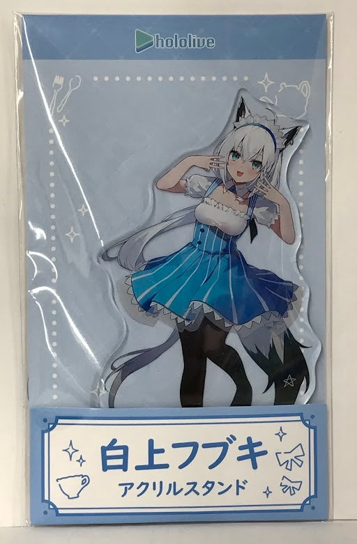 Lawson hololive acrylic stand Lawson maid clothes Shirakami Fubuki