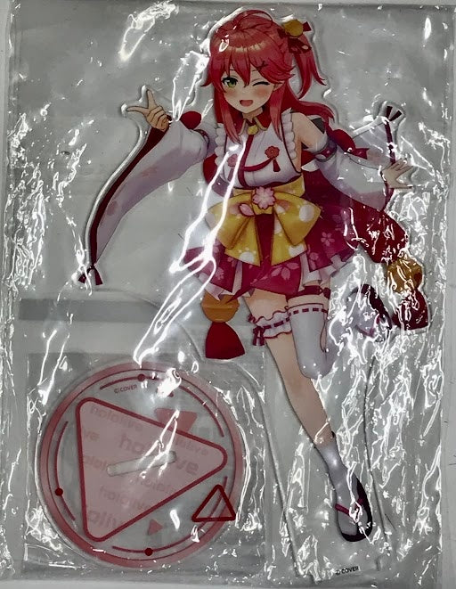 hololive hololive 3D acrylic stand 0th generation Sakura Miko 2019 unveiling shrine maiden costume ver