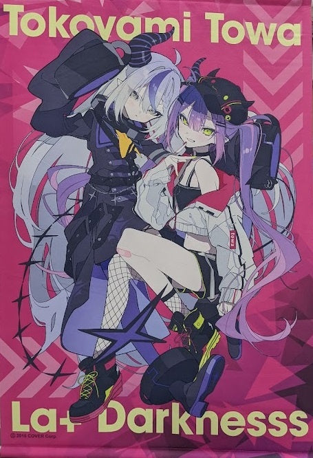 CAPCOM hololive×Captore Tapestry Tokoyami Towa Laplus Darknesss A