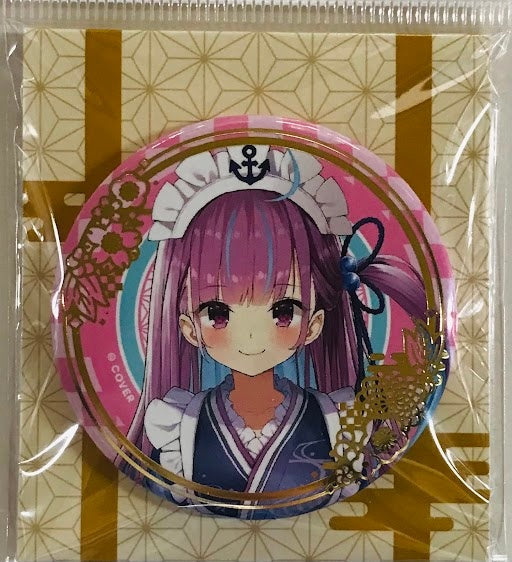 hololive hololive Random Foil Stamped Can Badge New Year Costume Ver. 2nd Generation Gamers Minato Aqua