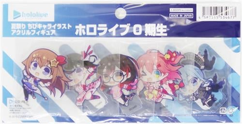 hololive Cover Hololive Summer Festival Chibi Character Illustration Acrylic Figure Hololive 0th Generation