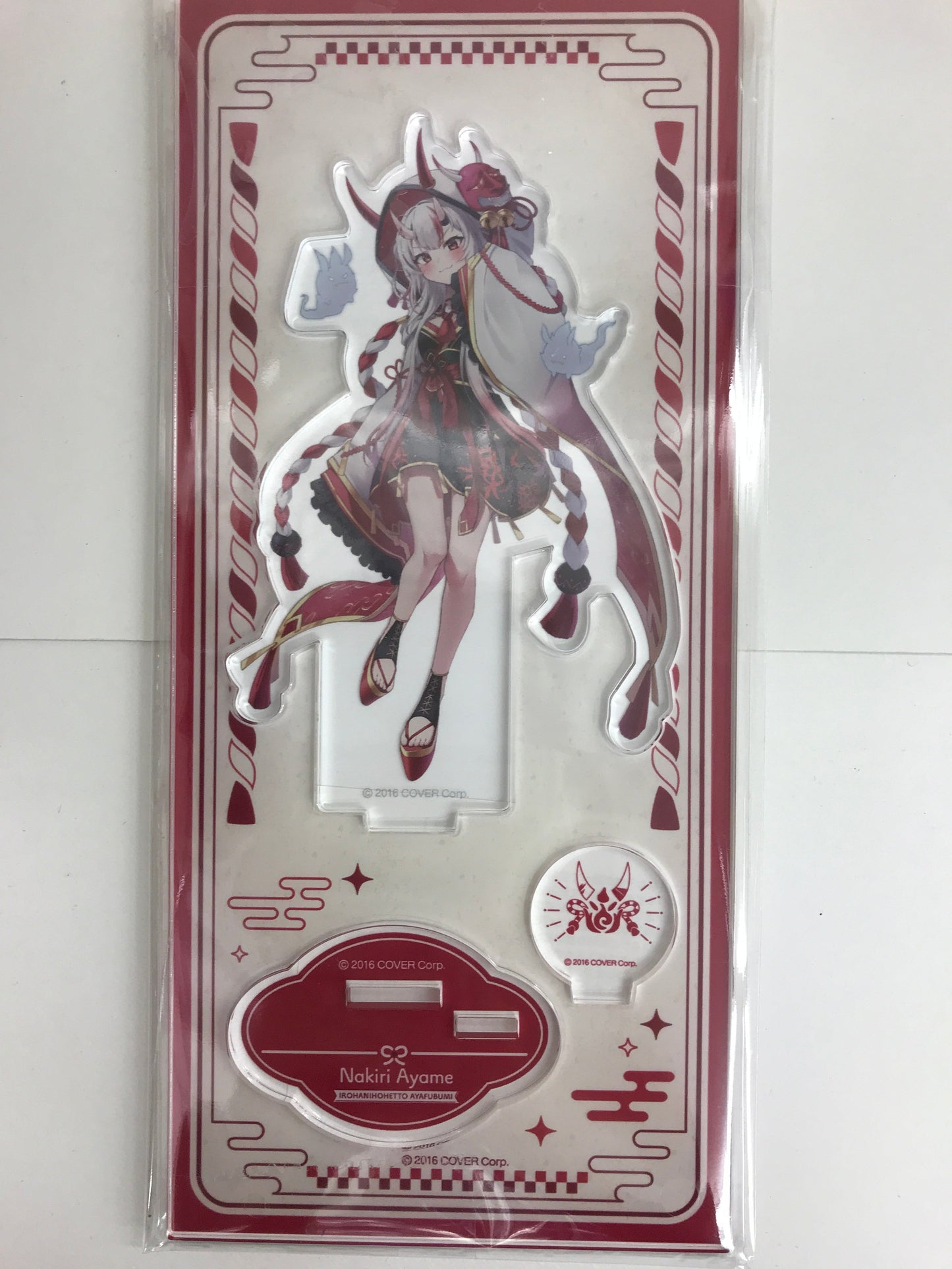 Movic hololive acrylic stand Irohanihohet Ayafubumi Nakiri Ayame