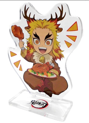 Kyoujurou Rengoku Demon Slayer Kimetsu no Yaiba x ufotable cafe Christmas Event 2020 Random Acrylic Stand Group B