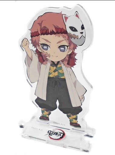 Sabito Right Hand Raise Demon Slayer Kimetsu no Yaiba Character Picture Scroll Cafe in ufotable Cafe Connected Random Acrylic Stand 2nd Season