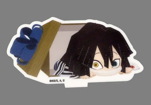 Charabomu Obanai Iguro Demon Slayer Kimetsu no Yaiba×COLLABO CAFE HONPO LABO Mini Character Acrylic Stand