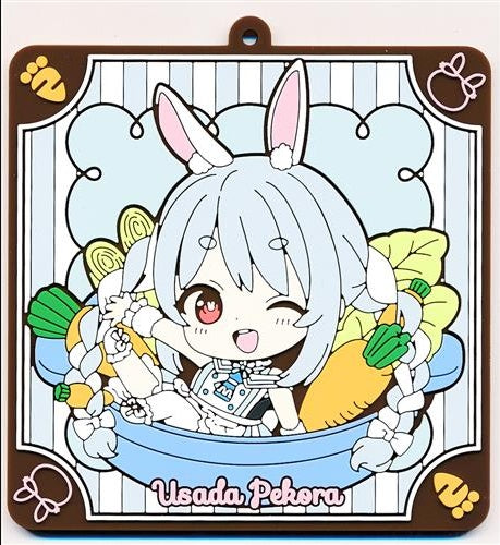 Double Culture Partners hololive Lottery Holo Cooking Replacement Rubber Coaster Award Rubber Coaster Usada Pekora