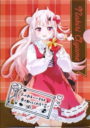 FamilyMart hololive A5 size clear file Nakiri Ayame