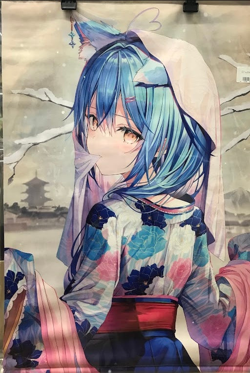 Rin Yuu hololive B2 Tapestry Yukihana Lamy New Year's Costume Rin Yuu