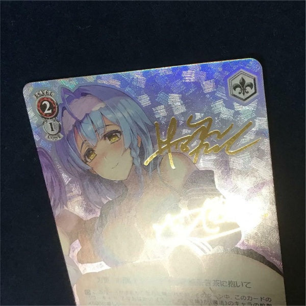 Signed Weiss Schwarz KADOKAWA S.B Shinmai Maou no Testament Yuki Sst/W62-056SBR