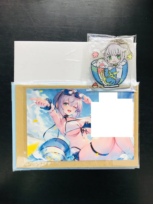 hololive hololive 1st anniversary set with Handwritten Signatureed postcard Shirogane Noel