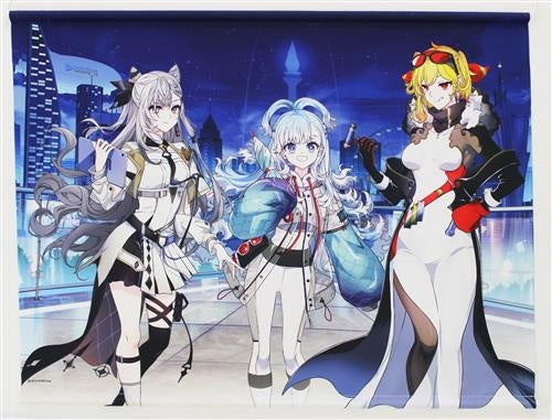 hololive hololive Indonesia 3rd Generation Debut Commemorative Tapestry Bestia Zeta Kaela Kowalskia Kobo Kanaeru
