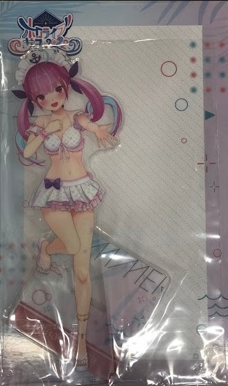 hololive hololive hololive Summer 2022 3D acrylic stand Shiny Wave ver. Minato Aqua