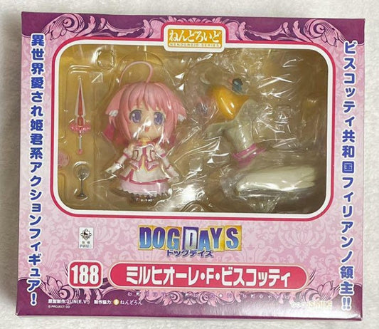 Nendoroid DOG DAYS Millhiore F. Biscotti Figure #188 Good Smile Company Japan